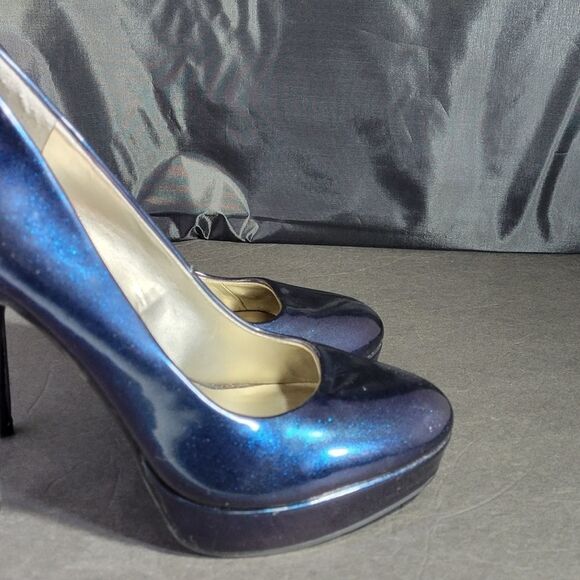 WOMEN"S GUESS PATENT HEELS HIGH STILETTOS PUMP SHOE - Picture 9 of 16